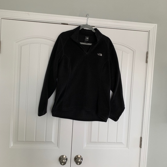 Northface XL Brown Fleece Zip Jacket - Picture 1 of 4